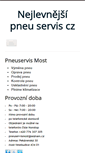 Mobile Screenshot of nejlevnejsi-pneu-servis.cz